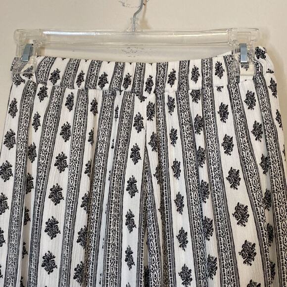 2 piece Off or On Shoulder Top& Waist Tie Open Leg Harem Pants for Women Small - Picture 8 of 14